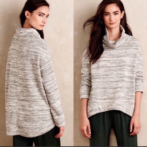oversized cowl neck sweatshirt